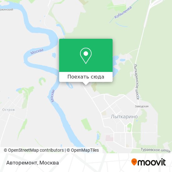 Карта Авторемонт