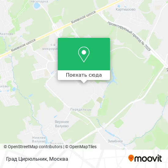 Карта Град Цирюльник