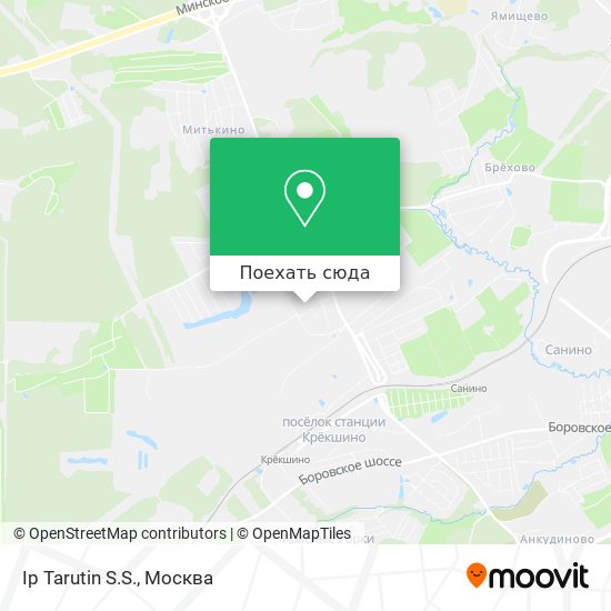 Карта Ip Tarutin S.S.