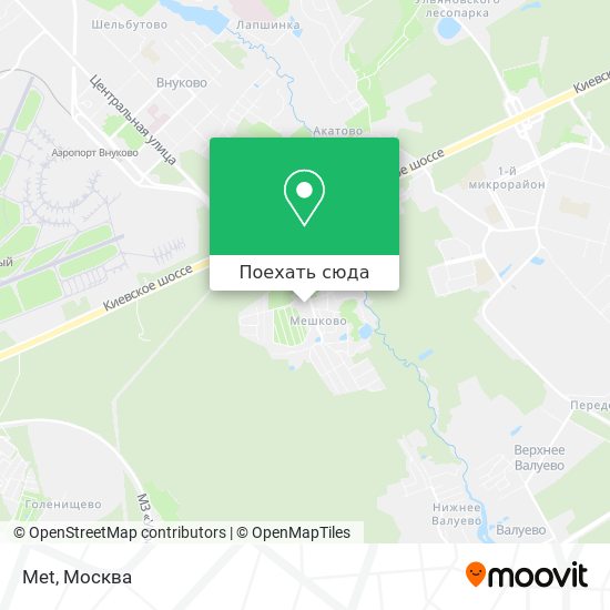 Карта Met