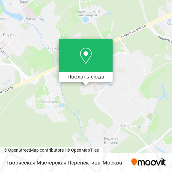 Карта Творческая Мастерская Перспектива