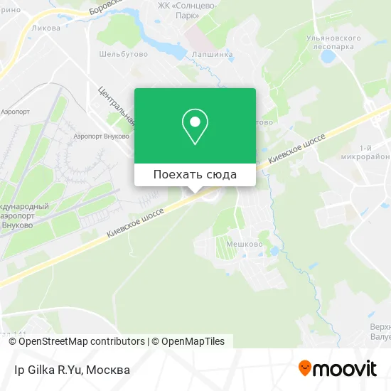 Карта Ip Gilka R.Yu