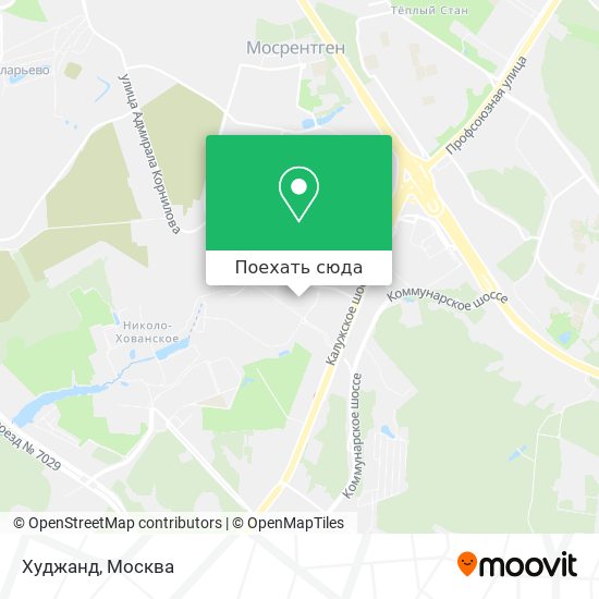 Карта Худжанд
