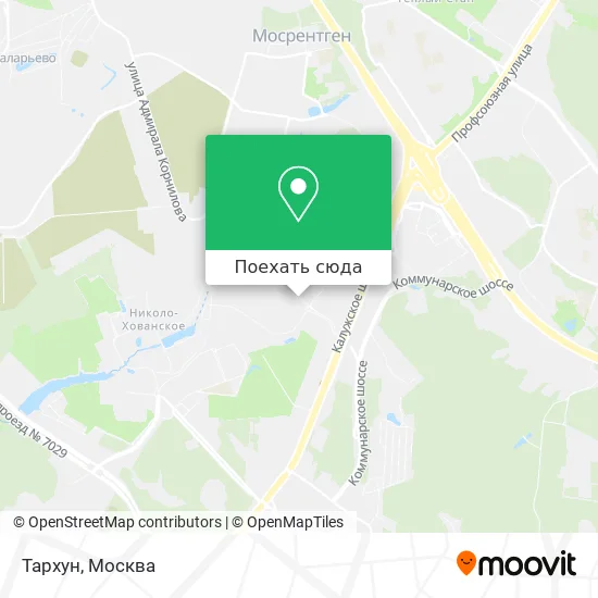 Карта Тархун