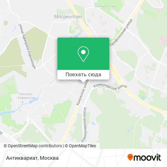 Карта Антиквариат