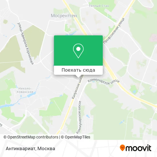 Карта Антиквариат