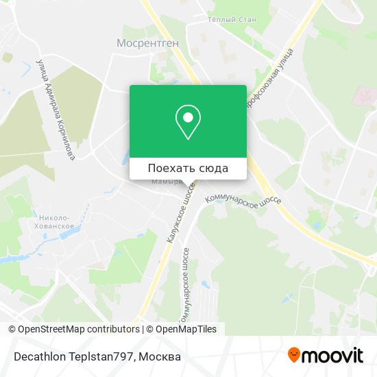 Карта Decathlon Teplstan797