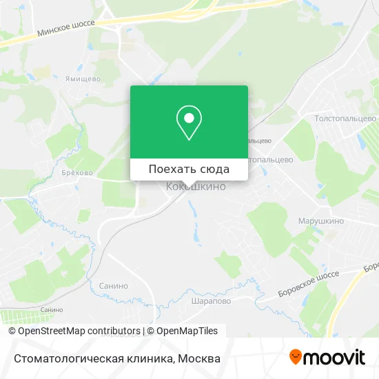 Карта Стоматологическая клиника