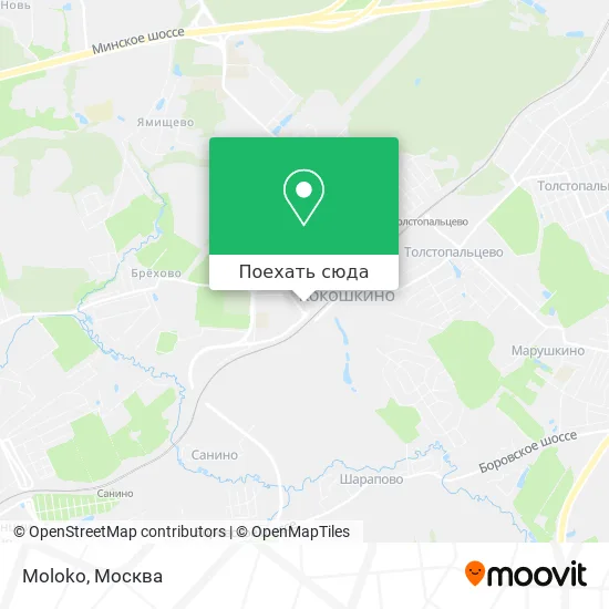Карта Moloko