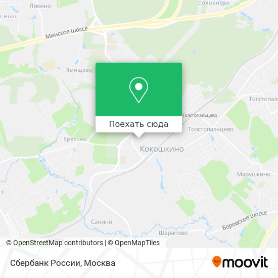 Карта Сбербанк России