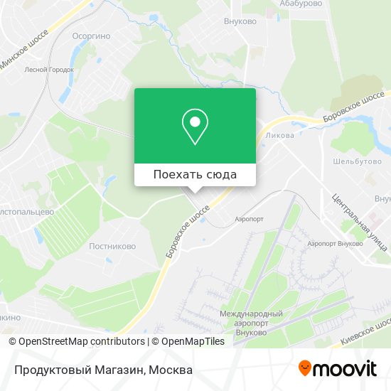 Карта Продуктовый Магазин