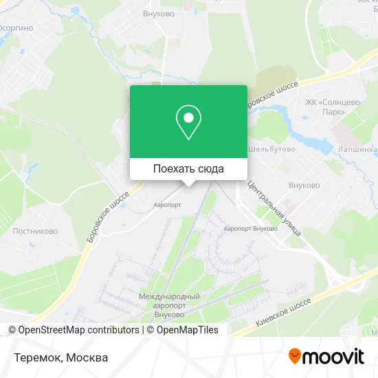 Карта Теремок