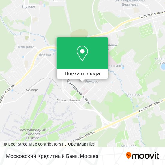 Карта Московский Кредитный Банк