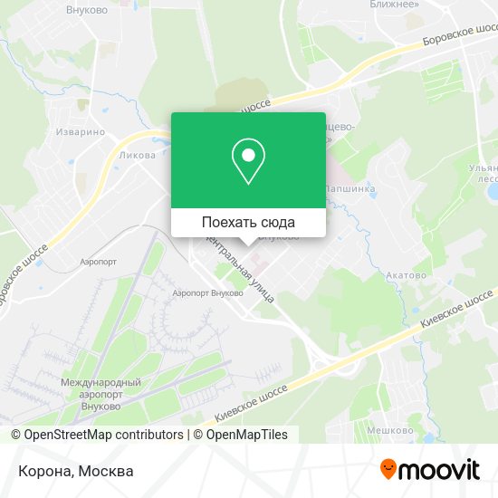 Карта Корона