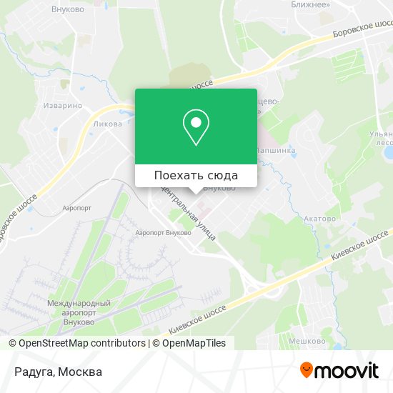 Карта Радуга