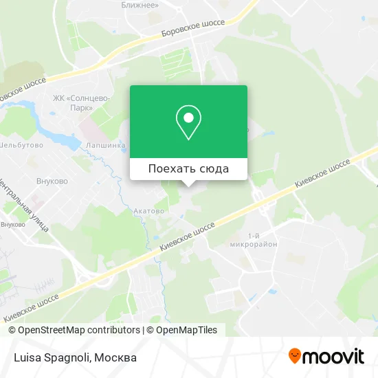 Карта Luisa Spagnoli