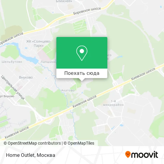 Карта Home Outlet