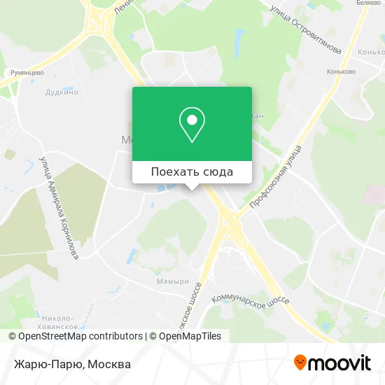 Карта Жарю-Парю