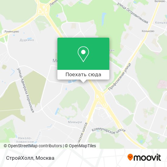 Карта СтройХолл