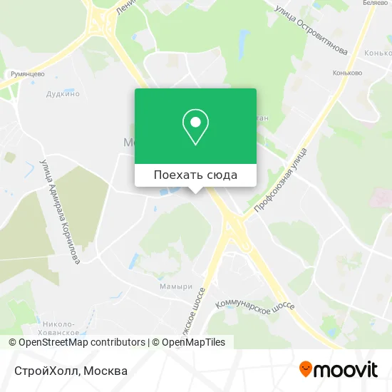 Карта СтройХолл