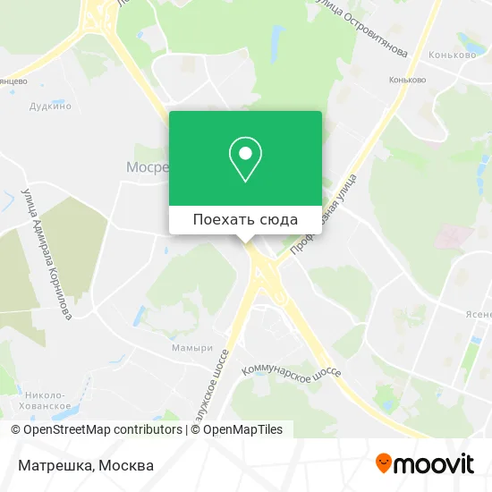 Карта Матрешка