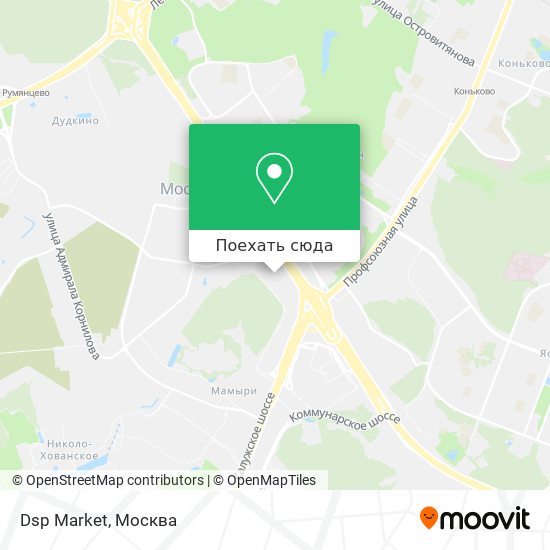 Карта Dsp Market