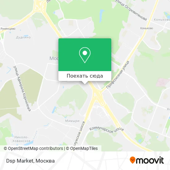 Карта Dsp Market