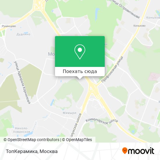 Карта ТопКерамика