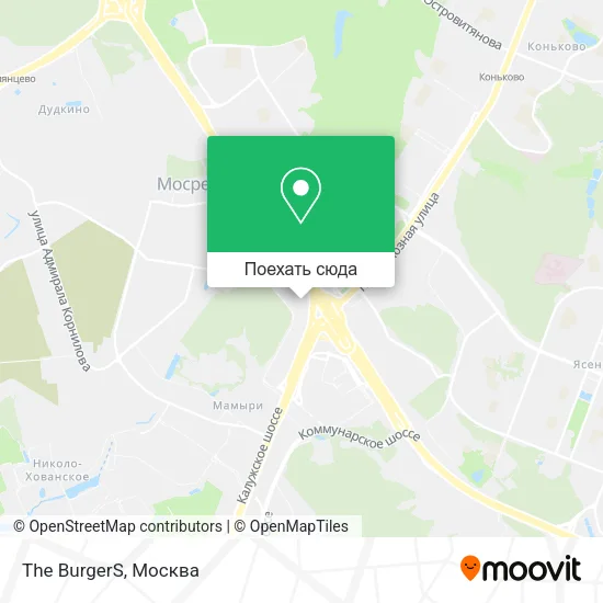 Карта The BurgerS