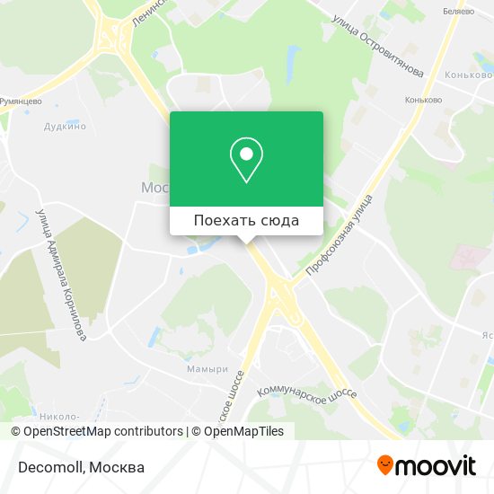 Карта Decomoll