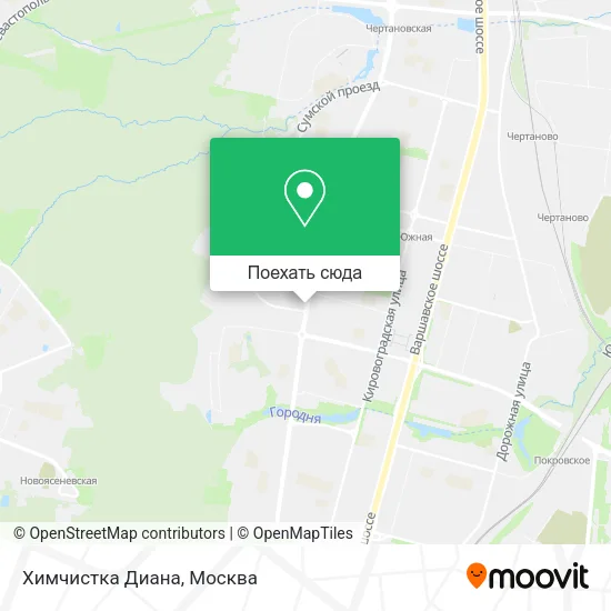 Карта Химчистка Диана