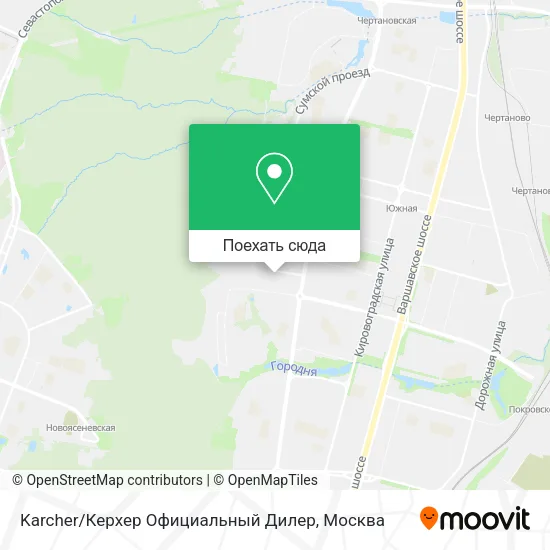 Карта Karcher / Керхер Официальный Дилер