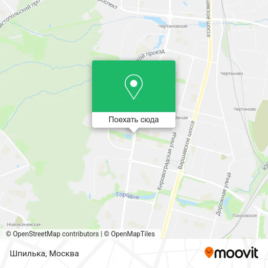 Карта Шпилька