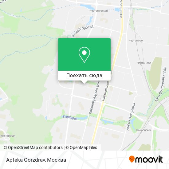 Карта Apteka Gorzdrav
