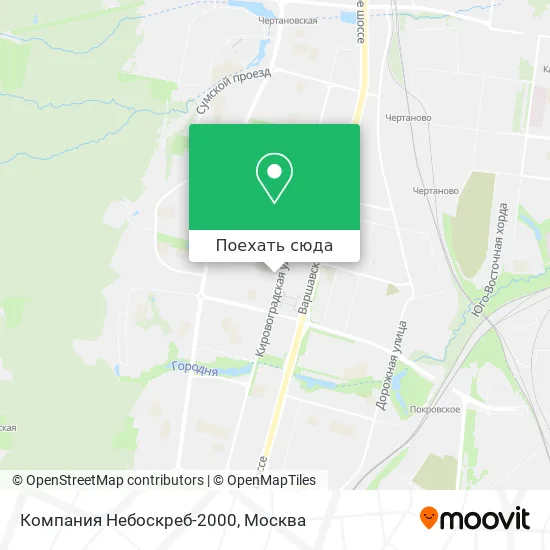 Карта Компания Небоскреб-2000