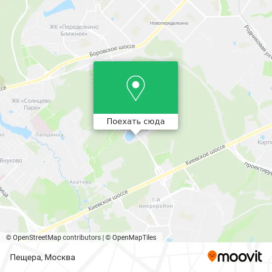 Карта Пещера