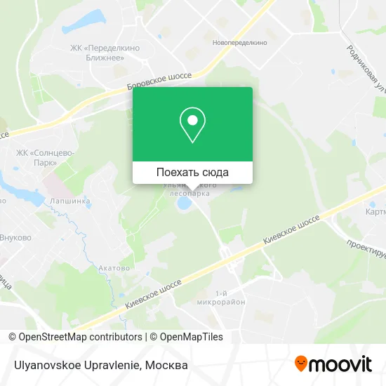 Карта Ulyanovskoe Upravlenie