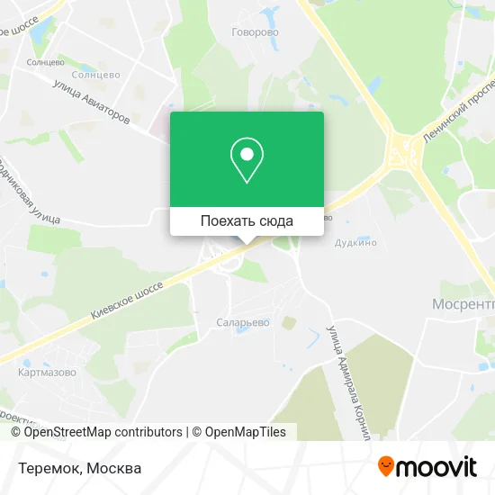 Карта Теремок