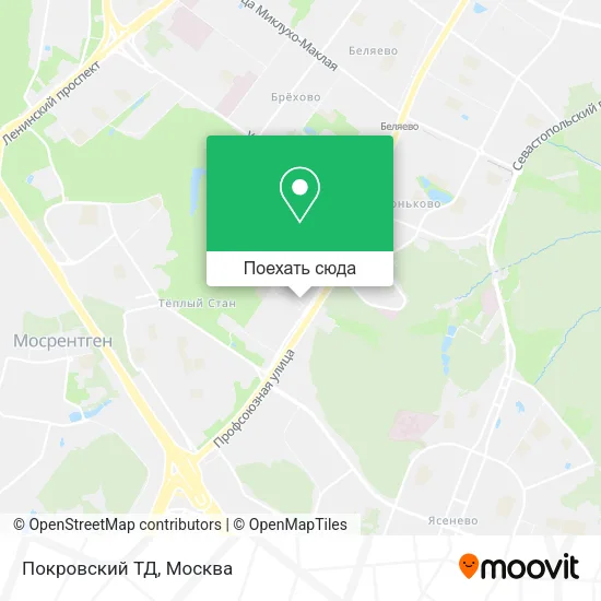 Карта Покровский ТД