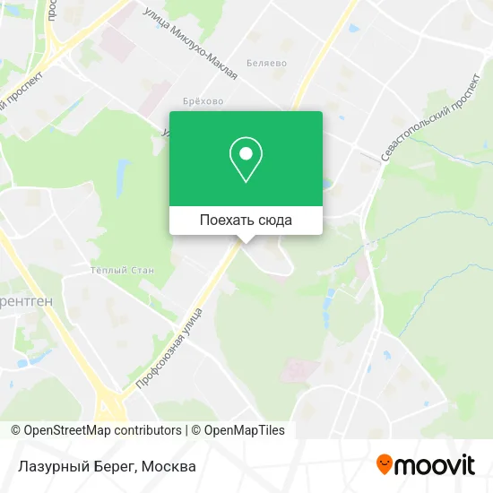 Карта Лазурный Берег