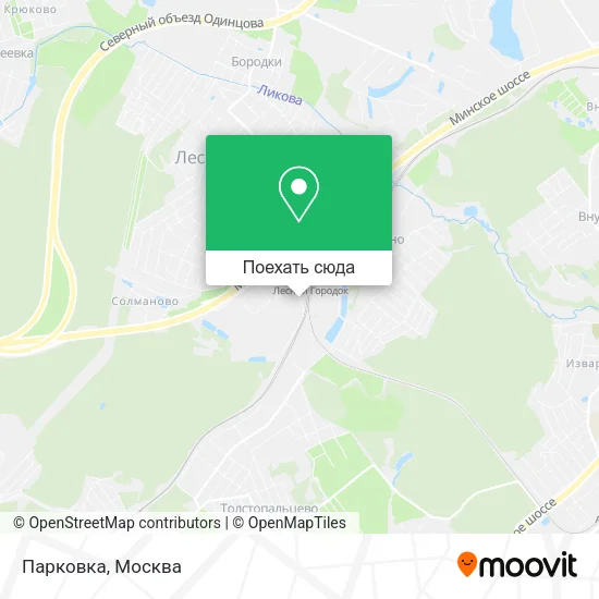Карта Парковка