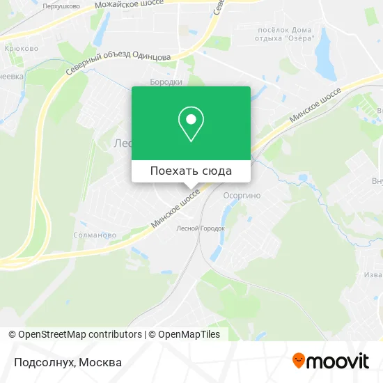 Карта Подсолнух