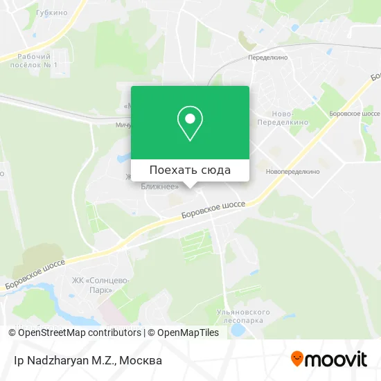 Карта Ip Nadzharyan M.Z.