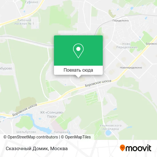 Карта Сказочный Домик