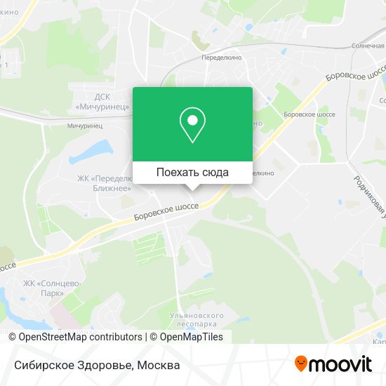 Карта Сибирское Здоровье