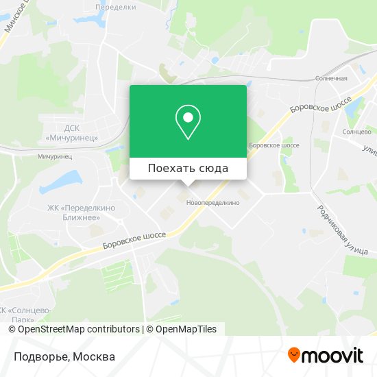 Карта Подворье
