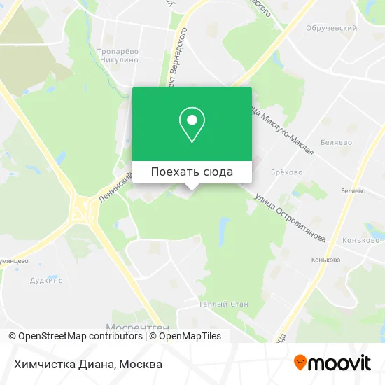 Карта Химчистка Диана