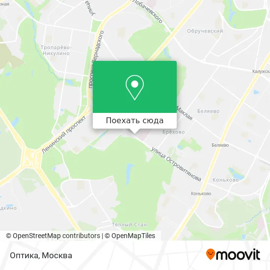 Карта Оптика