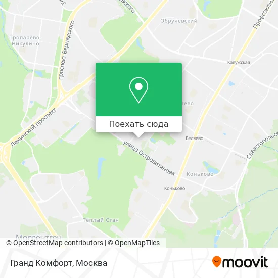 Карта Гранд Комфорт