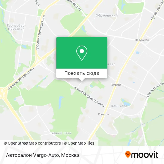 Карта Автосалон Vargo-Auto